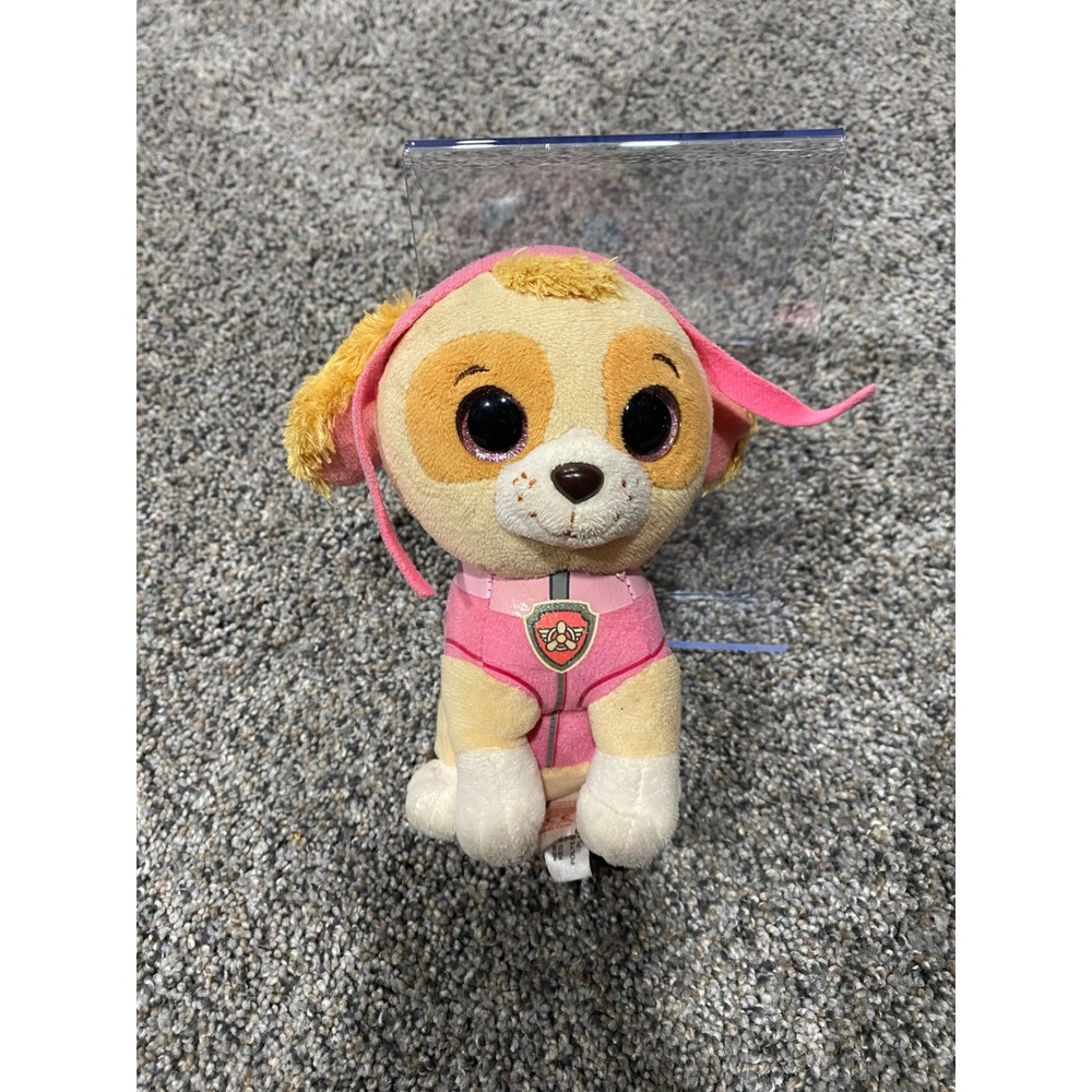 Ty Beanie Boos Skye Paw‎ Patrol Pink Dog Plush Stuffed Animal 2018